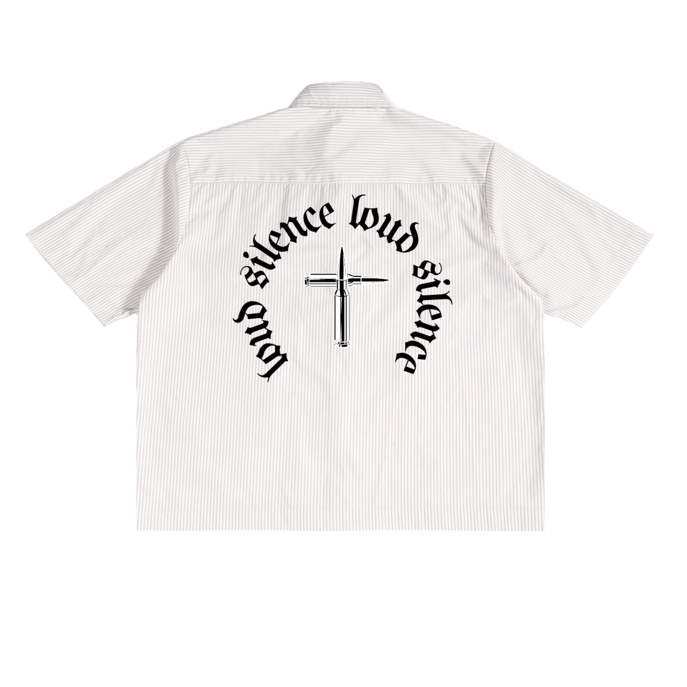 Loud Silence Stripe Boxy Shirt