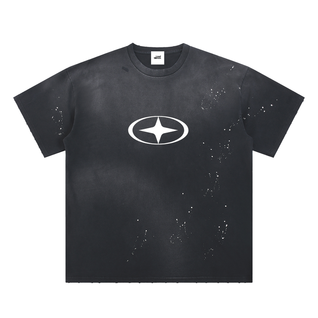 Loud Silence Paint Splatter T-Shirt