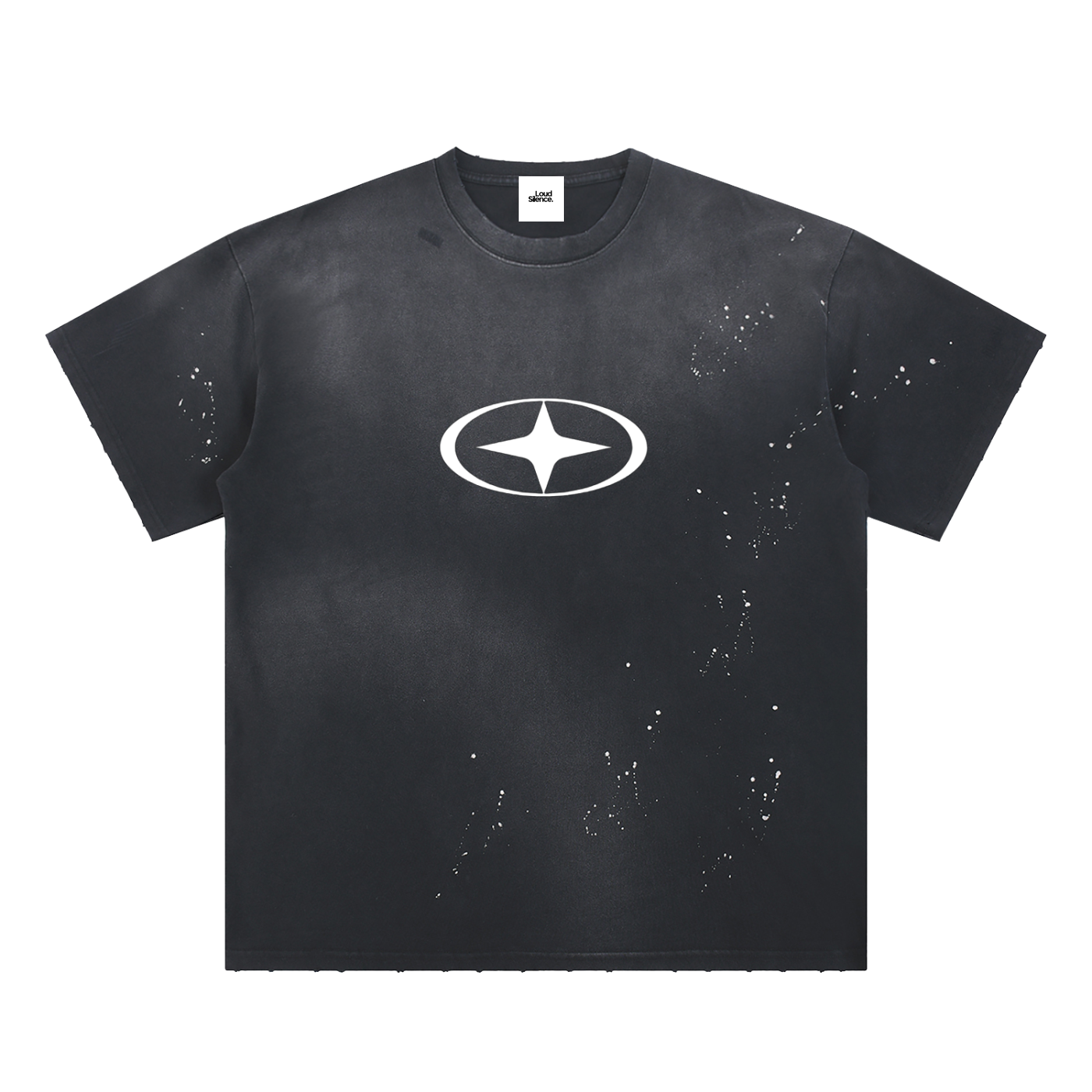 Loud Silence Paint Splatter T-Shirt
