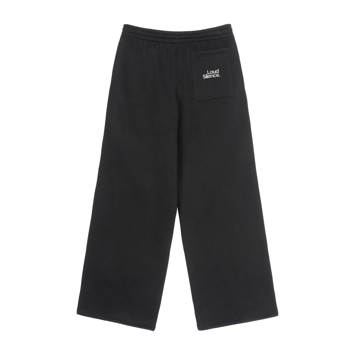Loud Silence Fleece Drawstring Straight-Leg Sweatpants