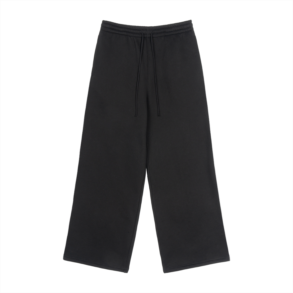 Loud Silence Fleece Drawstring Straight-Leg Sweatpants